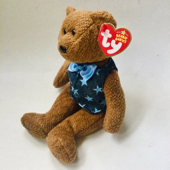 Ty Beanie Babies ‘All Star Dad’ Bear NWT - Picture 2 of 5